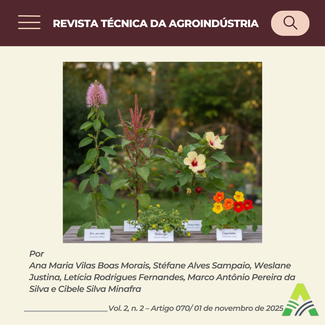 REVALORIZAÇÃO DAS PLANTAS ALIMENTÍCIAS NÃO CONVENCIONAIS: CIÊNCIA, CULTURA E SUSTENTABILIDADE NA ALIMENTAÇÃO BRASILEIRA